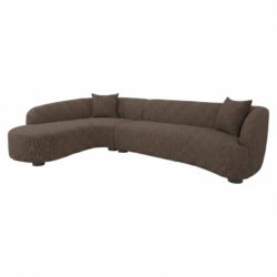 Bank Pandora brown chunky lounge left
