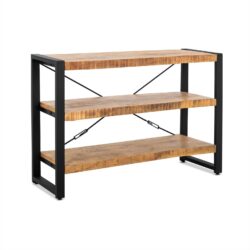 Boekenkast Britt 120 in een interieur, boeken en decoratie