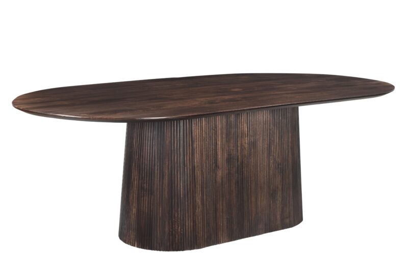 Salvator eettafel in interieur, bruin mangohout