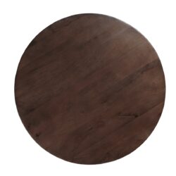 Brix Clubs 130cm eettafel in een woonkamer, stijlvol interieur