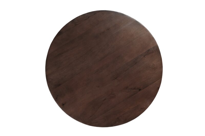 Brix Clubs 130cm eettafel in een woonkamer, stijlvol interieur