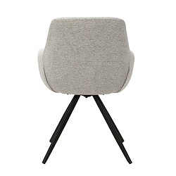 Doreen eetkamerstoel beige stof vanafonder