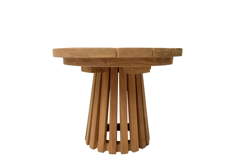 Textuur van het Cindo 50cm tuinmeubel, teakhout