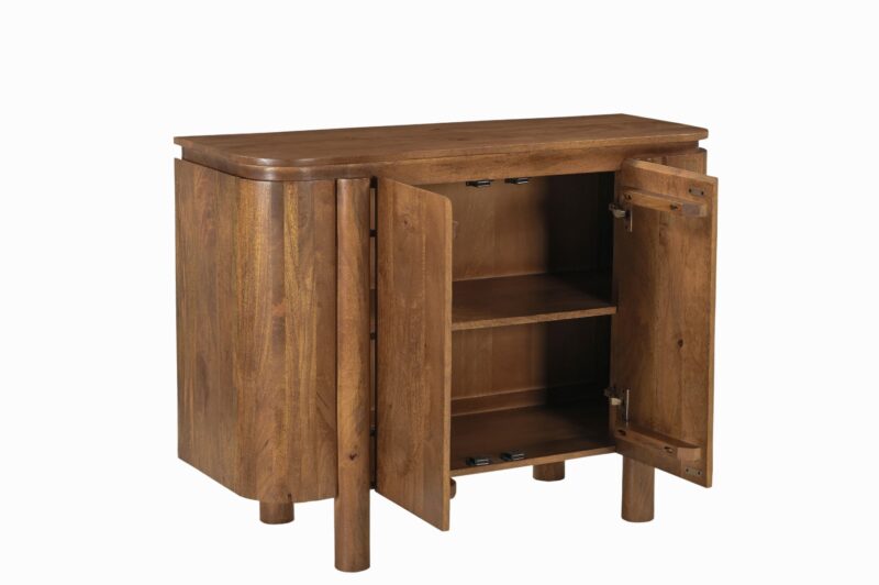 Detail van de poten van de Salano 105cm kast