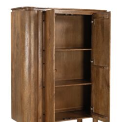 Textuur van het mangohout van de Salano 150 cm kast