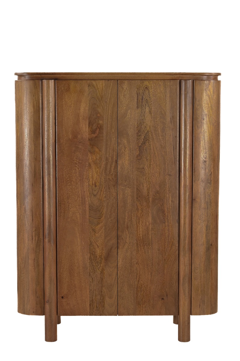 Detail van de afwerking van de Salano 150 cm kast