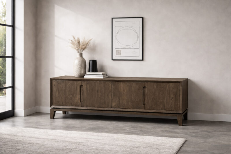 Cortez 170cm TV meubel in een interieur setting