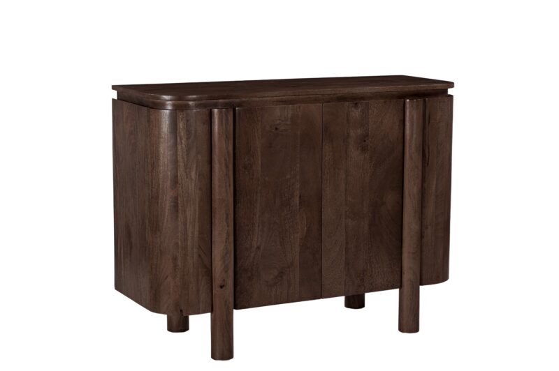 Textuur van het mangohout van de Salano Brown 105cm kast