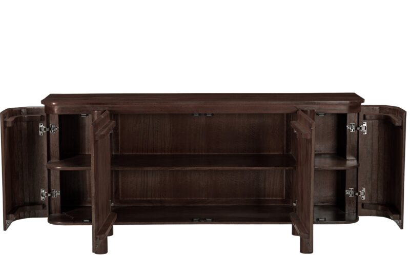 Salano Brown 170 cm kast in een interieur setting