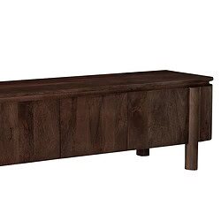 Salano Brown 170 cm kast met warmbruine afwerking