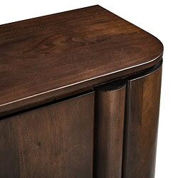 Salano Brown 170 cm kast in interieur met meubilair