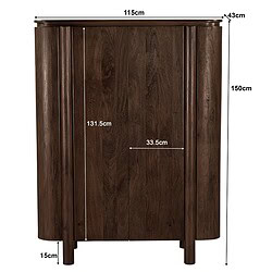 Salano Brown 150 cm