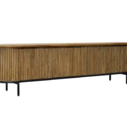 Detail van de ovale vorm van de Lausanne 210cm kast