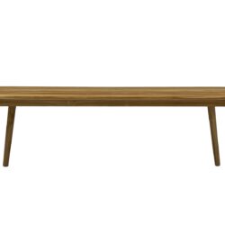 Textuur van het teakhout van het Lugano 240cm tuinmeubel