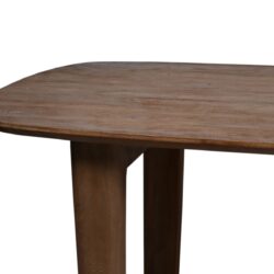 Cortez eetkamertafel, detail U-poot, elegante uitstraling