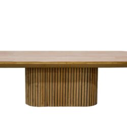 Textuur van het natuurlijke teakhout van de Lausanne 230cm