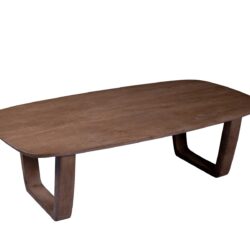 Cortez salontafel detail bruin mangohout Malta finish