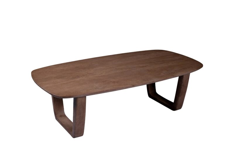 Cortez salontafel detail bruin mangohout Malta finish