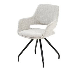 Draaibare design Capp eetkamerstoel beige