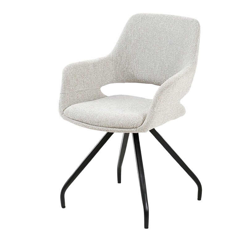 Draaibare design Capp eetkamerstoel beige