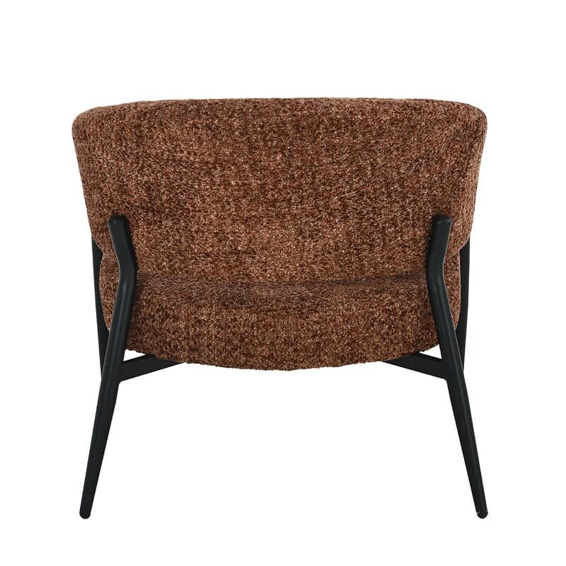 Dilan Venga Hazel fauteuil, detail van het gecoate staal