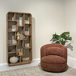 Britt Bordeaux fauteuil met pocket springs voor extra comfort