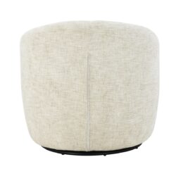 Gecoat staal onderstel van de Britt Cream fauteuil