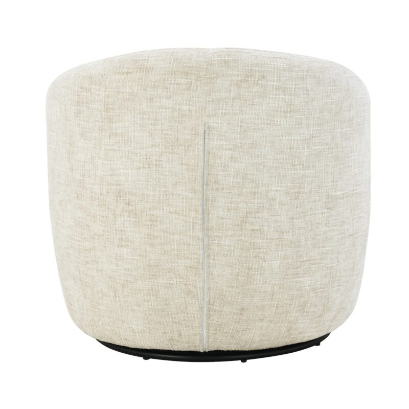 Gecoat staal onderstel van de Britt Cream fauteuil
