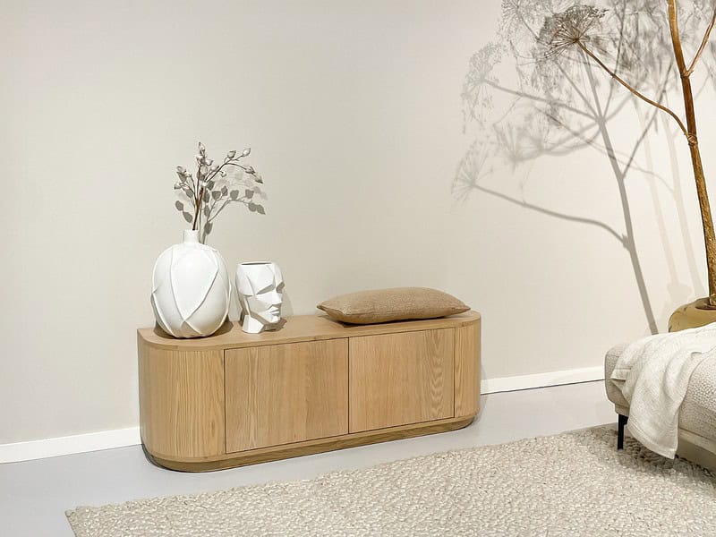 Novero 140cm TV-meubel met focus op de materialen