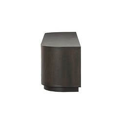 Novero Espresso 140cm kast in interieur, bruin kleur, moderne vormgeving