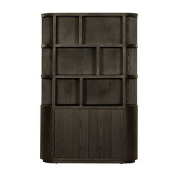 Detail Novero Espresso 145cm eikenhout fineer bruin afwerking