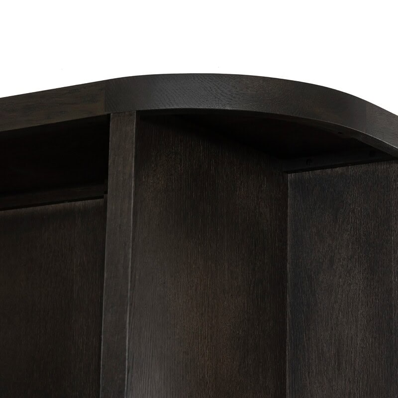 Novero Espresso 145cm van boven eikenhout fineer bruin