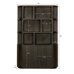 Novero Espresso 145cm