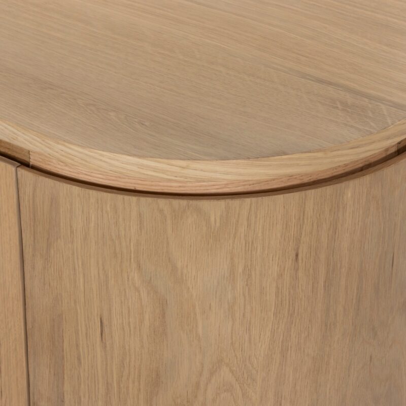 Tobago 115cm eikenhout fineer dressoir vanuit boven