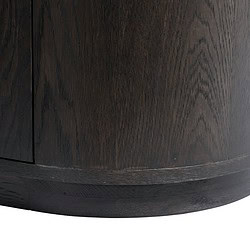 Kleur van de Novero Espresso 170cm kast in espresso