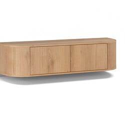 Textuur van het eikenfineer van de Novero Zwevend 140cm