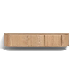 Textuur van het eikenhout fineer van de Novero Zwevend 180cm