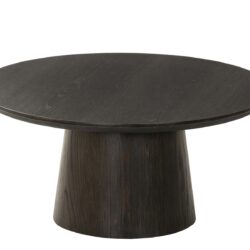 Textuur Novero Espresso 80cm salontafel eikenhout fineer