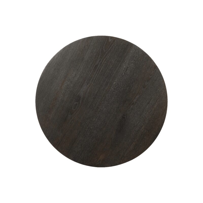 Novero Espresso 80cm salontafel eikenhout fineer van boven