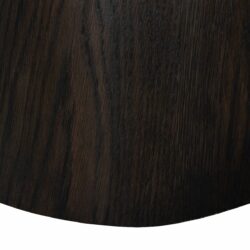 Novero Espresso 80cm salontafel eikenhout fineer van onder