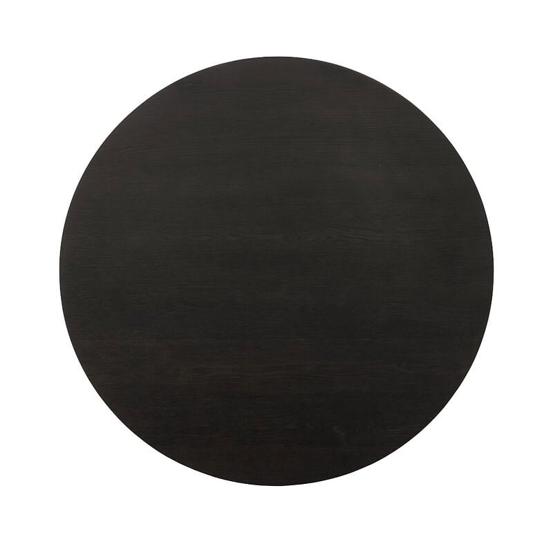 Novero Espresso eetkamertafel in een interieur met lichte meubelen