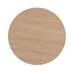 Novero 130cm tafel in een interieur, perfect voor een Scandinavisch of minimalistisch stijl