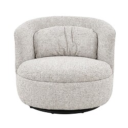 Textuur van de stof van de Britt Beige fauteuil