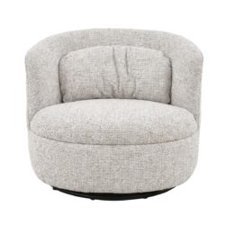 Textuur van de stof van de Britt Beige fauteuil