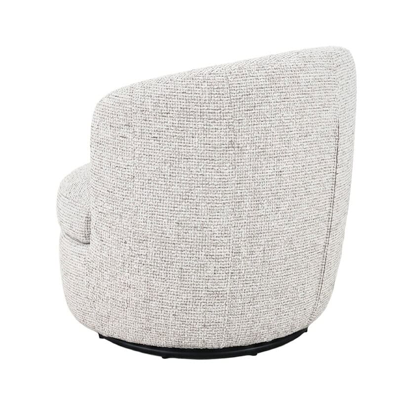 Britt Beige fauteuil vanuit een ander perspectief