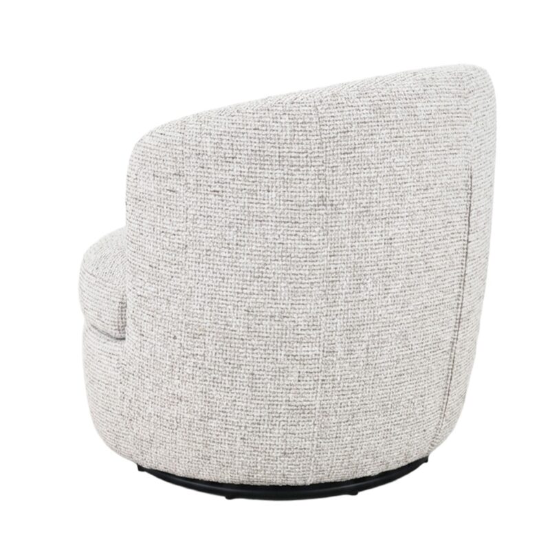 Britt Beige fauteuil vanuit een ander perspectief