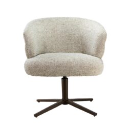 Textuur van de stofbekleding van de Blake eetkamerstoel