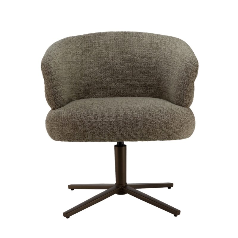 Textuur van de stofbekleding van de Blake Desert eetkamerstoel