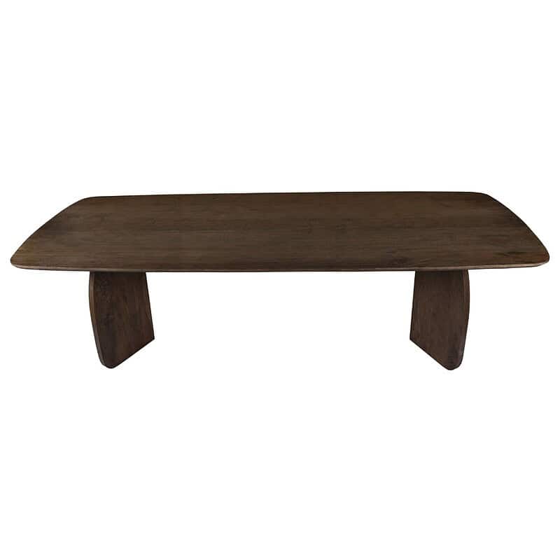 Robuuste houten eettafel van Mokana Meubelen, perfect voor moderne en landelijke interieurs, gemaakt van hoogwaardig massief hout voor duurzaamheid en stijl.