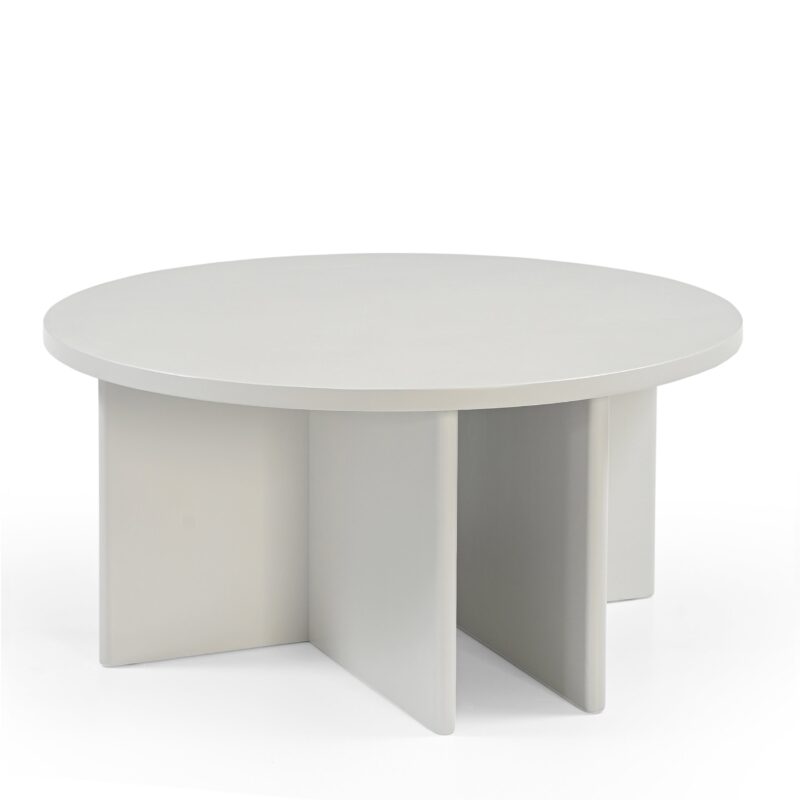 Jade salontafel in een moderne woonkamer met textuur van het mangohout